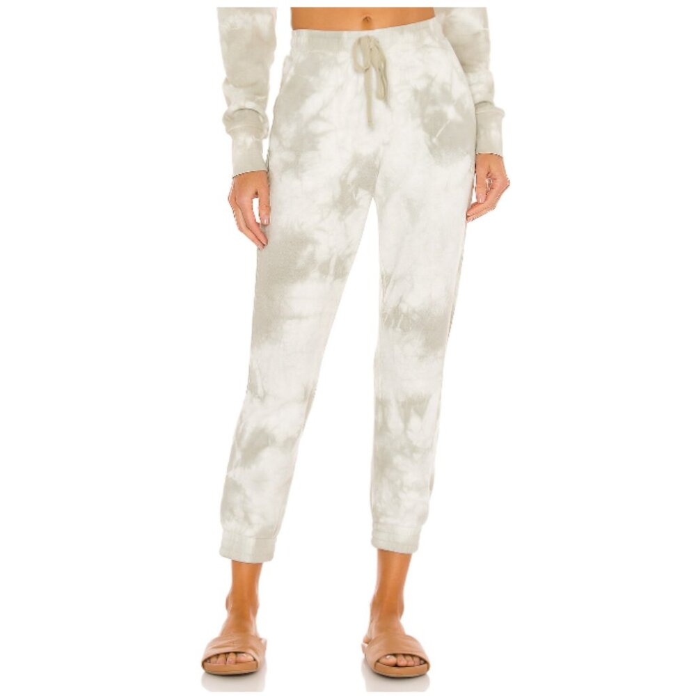 Jonathan Simkhai Standard Eucalyptus Tie-Dye Sweatpants – Size M – MSRP $145